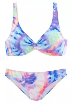 Треугольное бикини Kangaroos, синий