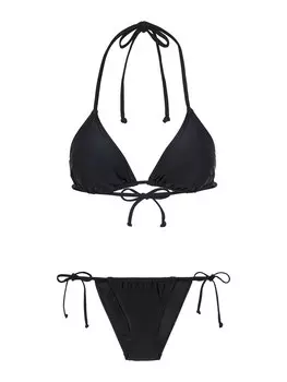 Треугольное бикини LSCN by LASCANA Ciliya, черный