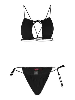 Треугольное бикини Misspap, черный