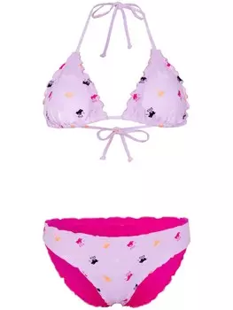 Треугольное бикини Polo Sylt Triangle Bikini, цвет pink/light pink