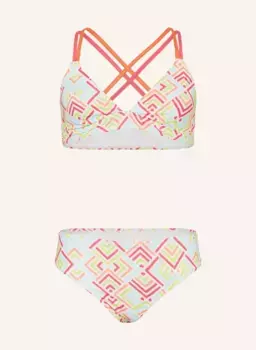 Треугольное бикини с защитой от ультрафиолета 50+ Sanetta, белый