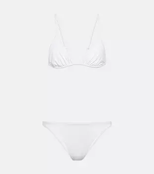 Треугольное бикини WARDROBE.NYC, белый