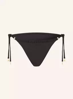 Треугольные плавки бикини, мерцающие однотонные Watercult, черный