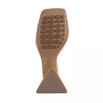 Треугольные женские босоножки на блочном каблуке London Rag Lovebug London Rag, золотой