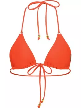 Треугольный бикини-топ Alife and Kickin Triangle Bikini Top ChupaAK, цвет bright red