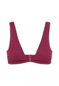 Треугольный бикини-топ LSCN by LASCANA, цвет Berry