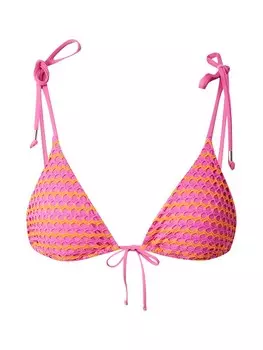 Треугольный бикини-топ Seafolly Triangle Bikini Top, светло-розовый