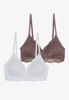 Треугольный бюстгальтер 2 PACK Anna Field, розовый