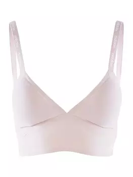 Треугольный бюстгальтер ADIDAS SPORTSWEAR LONGLINE BRALETTE, розовый
