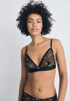 Треугольный бюстгальтер BRALETTE LASCANA, черный