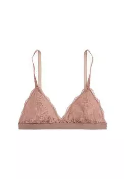Треугольный бюстгальтер BRALETTE POLO RALPH LAUREN, цвет Brown Taupe