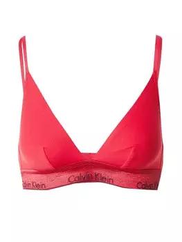 Треугольный бюстгальтер Calvin Klein, светло-красный