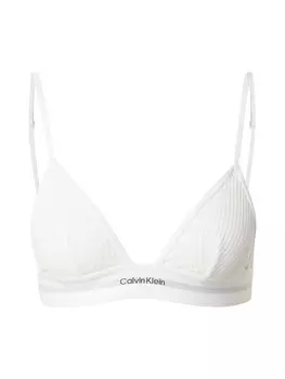 Треугольный бюстгальтер Calvin Klein Underwear, белый