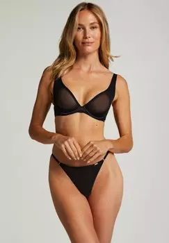 Треугольный бюстгальтер ESSENTIAL NON-PADDED Hunkemller, черный