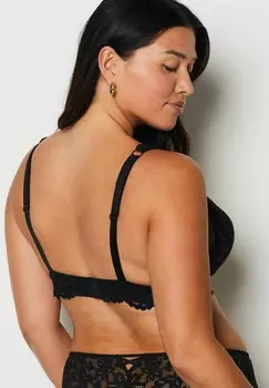 Треугольный бюстгальтер Etam, черный