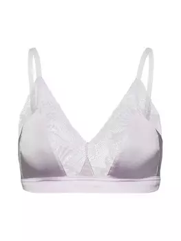 Треугольный бюстгальтер Hanro Triangle Bra Eva, цвет pearl white