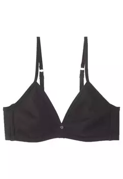 Треугольный бюстгальтер hessnatur, черный