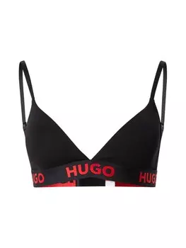 Треугольный бюстгальтер HUGO, черный