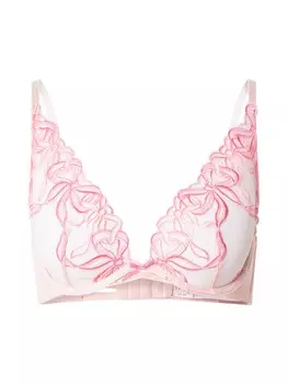Треугольный бюстгальтер Hunkemller Beau Up, цвет Pink/Light pink