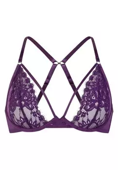 Треугольный бюстгальтер Hunkemller, фиолетовый