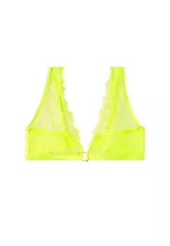 Треугольный бюстгальтер Intimissimi, неоновый желтый