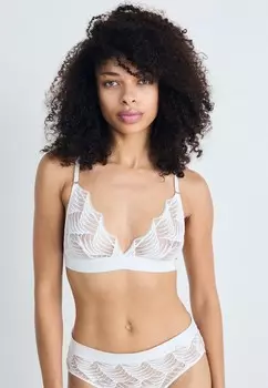 Треугольный бюстгальтер LASCANA, белый