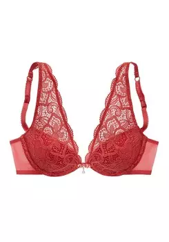 Треугольный бюстгальтер LASCANA, красный