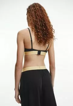 Треугольный бюстгальтер LGHT LINED Calvin Klein Underwear, черный