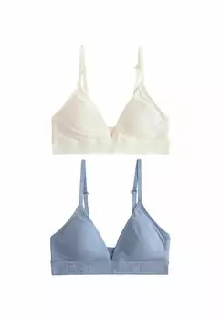 Треугольный бюстгальтер LOGO BRALETS 2 PACK - REGULAR FIT Next, синий