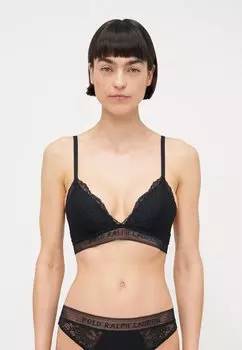 Треугольный бюстгальтер LOVE COLLECTION BRALET Polo Ralph Lauren, черный
