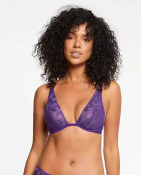 Треугольный бюстгальтер Maison Lejaby, фиолетовый