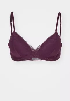 Треугольный бюстгальтер MODERN TRIANGLE Calvin Klein Underwear, бордовый