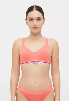 Треугольный бюстгальтер PADDED TRIANGLE BRA Emporio Armani, розовый