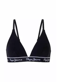 Треугольный бюстгальтер Pepe Jeans, черный