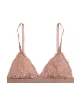 Треугольный бюстгальтер Polo Ralph Lauren BRALETTE, бежевый