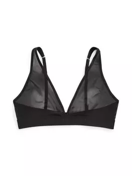 Треугольный бюстгальтер Polo Ralph Lauren Triangle Bra UNLINED PLUNGE BRA, черный