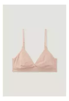 Треугольный бюстгальтер PURE SENSE hessnatur, светло-розовый