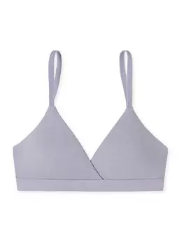 Треугольный бюстгальтер SCHIESSER Pure Rib, сирень