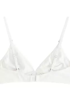 Треугольный бюстгальтер SOFT Lindex, белый