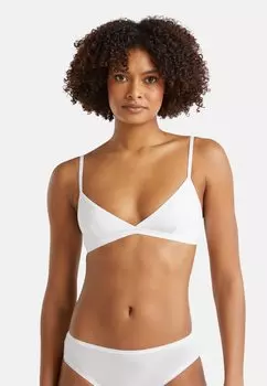 Треугольный бюстгальтер SUPER STRETCH United Colors of Benetton, белый