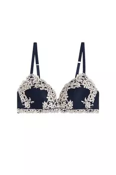 Треугольный бюстгальтер TIZIANA PRETTY FLOWER Intimissimi, пестрый синий