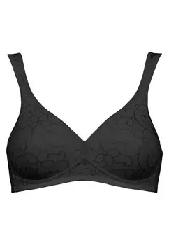 Треугольный бюстгальтер TRIUMPH ELEGANT COTTON Triumph, черный