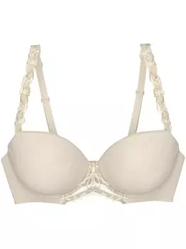 Треугольный бюстгальтер TRIUMPH Wild Azalea Florale, бежевый