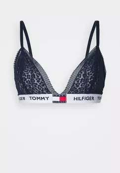 Треугольный бюстгальтер UNLINED TRIANGLE Tommy Hilfiger, темно-синий
