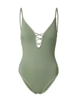 Треугольный купальник Hunkemller Joburg, оливковый