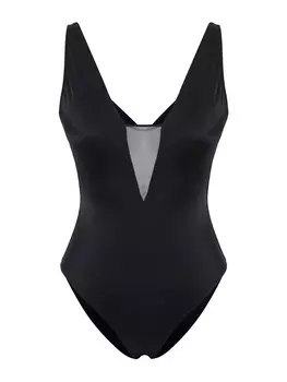 Треугольный купальник Trendyol, черный