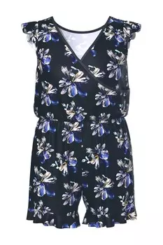 Треугольный купальник Ulla Popken, цвет Blue/marine blue