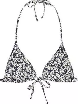 Треугольный лиф бикини с принтами по всей поверхности Marc O'Polo, синий