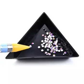 Треугольный лоток для декора, клеевой фурнитуры., MANYBEAUTY