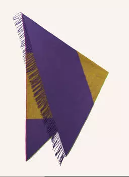 Треугольный шарф Codello, фиолетовый